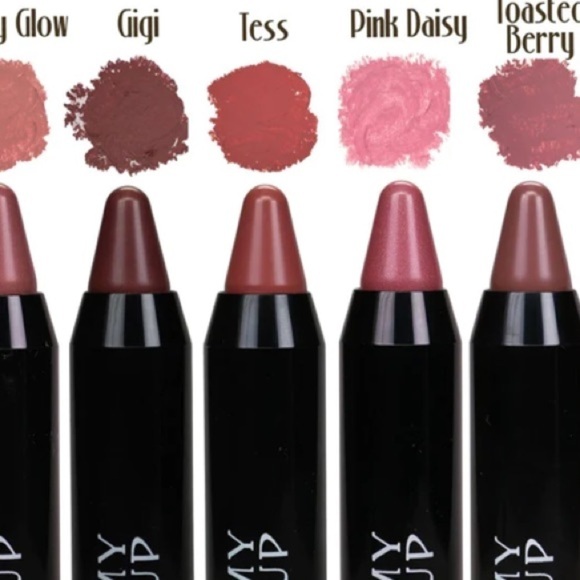 Mommy Makeup triple sticks full size lipstick and cream blush shade Tess - Picture 5 of 5